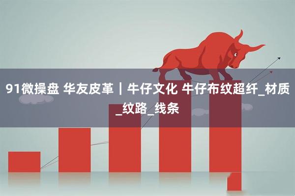 91微操盘 华友皮革｜牛仔文化 牛仔布纹超纤_材质_纹路_线条